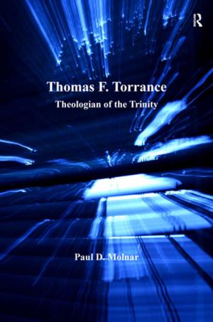 Cover of the book Thomas F. Torrance by Claudio O. Delang, Yi Hang Yu