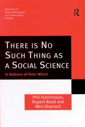 Cover of the book There is No Such Thing as a Social Science by Mark Tebbit