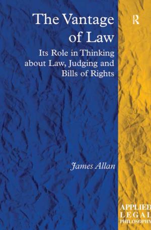 Cover of the book The Vantage of Law by 