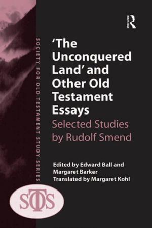 Cover of the book 'The Unconquered Land' and Other Old Testament Essays by James F. Masterson, M.D.