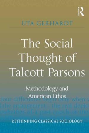 Book cover of The Social Thought of Talcott Parsons