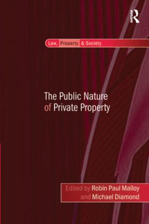 Cover of the book The Public Nature of Private Property by Robert Carkhuff