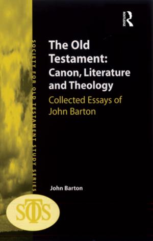 Cover of the book The Old Testament: Canon, Literature and Theology by Matthew R. Kerbel, Christopher J. Bowers