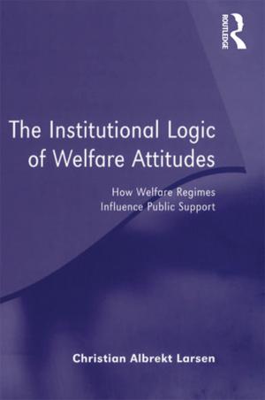 Cover of the book The Institutional Logic of Welfare Attitudes by Fiona Venn