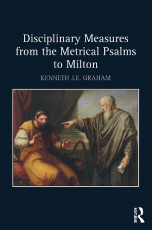 Book cover of Disciplinary Measures from the Metrical Psalms to Milton