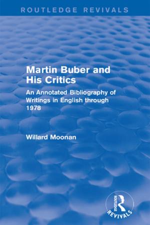 Cover of the book Martin Buber and His Critics (Routledge Revivals) by Laura Dilly, Christine Hall