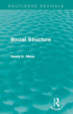 Cover of the book Social Structure by Bevis Fedder