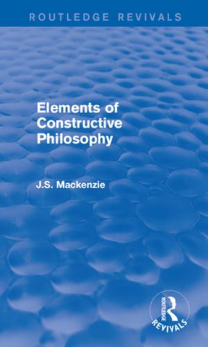 Cover of the book Elements of Constructive Philosophy by Israel Scheffler