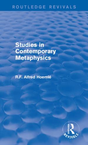 Cover of the book Studies in Contemporary Metaphysics by Chandra R. de Silva