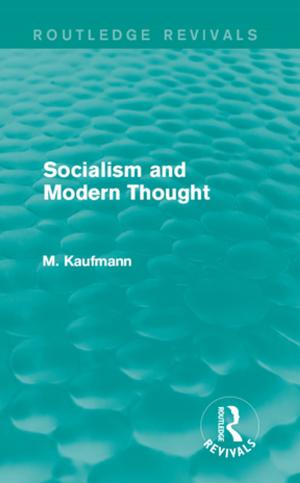 Cover of the book Socialism and Modern Thought by Celia Whitchurch, George Gordon