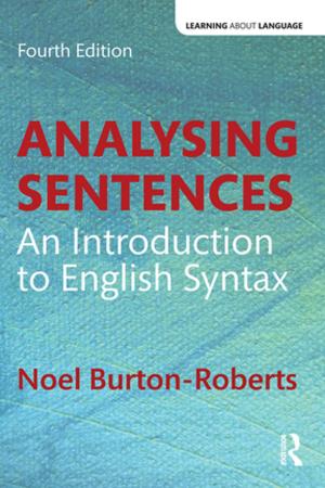 Cover of the book Analysing Sentences by Ivan Boszormenyi-Nagy