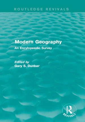 bigCover of the book Modern Geography by 