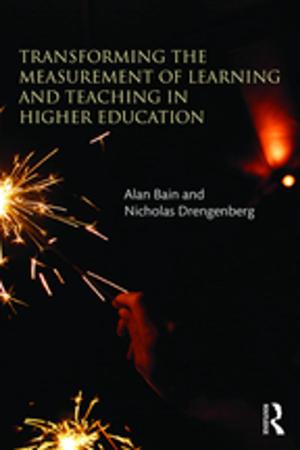 Book cover of Transforming the Measurement of Learning and Teaching in Higher Education