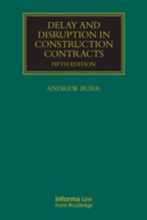 Cover of the book Delay and Disruption in Construction Contracts by Mark Jenkinson