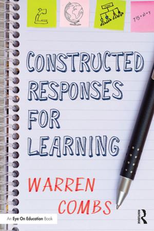 Cover of the book Constructed Responses for Learning by Simon Butt, Rosemary Lyster, Tim Stephens