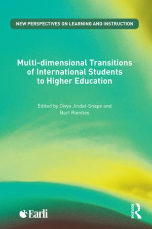 Cover of the book Multi-dimensional Transitions of International Students to Higher Education by 