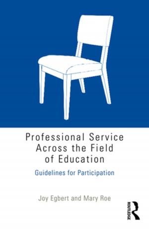 Cover of the book Professional Service Across the Field of Education by Robert Wubbolding