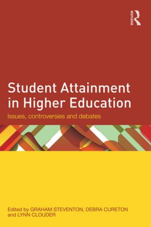 Cover of the book Student Attainment in Higher Education by John C. Bergstrom, Stephen J Goetz, James S. Shortle
