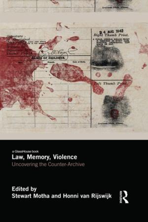 Cover of the book Law, Memory, Violence by 