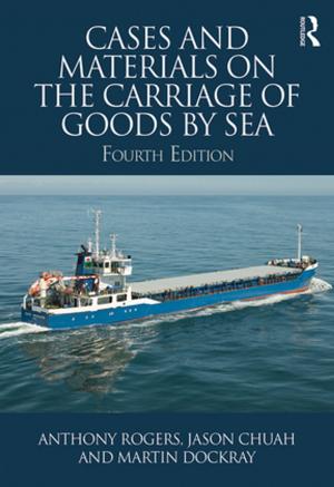 Book cover of Cases and Materials on the Carriage of Goods by Sea
