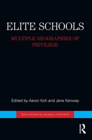 Cover of the book Elite Schools by Joseph-Marie Degerando