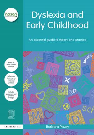 Cover of the book Dyslexia and Early Childhood by 