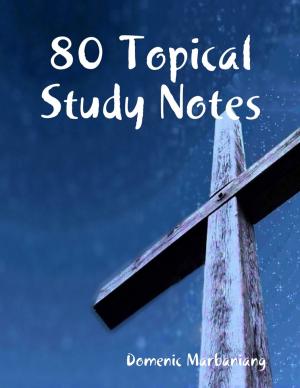 Cover of the book 80 Topical Study Notes by Harold Chapman