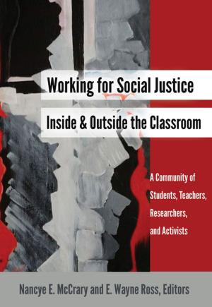 Cover of the book Working for Social Justice Inside and Outside the Classroom by Ryoei Yoshioka, Gerhard Schaefer