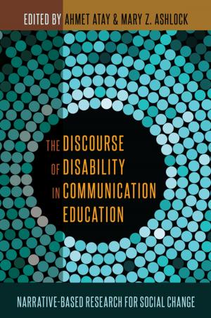 Cover of the book The Discourse of Disability in Communication Education by Chiara Scanavino