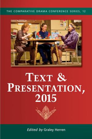 Cover of the book Text & Presentation, 2015 by Wes D. Gehring