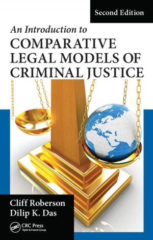 bigCover of the book An Introduction to Comparative Legal Models of Criminal Justice by 