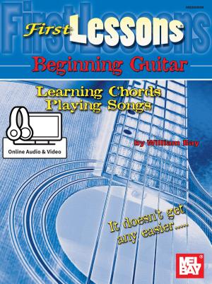 Cover of the book First Lessons Beginning Guitar by Chris Smith