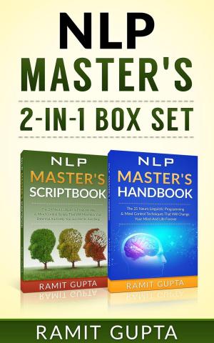 Cover of NLP Master's **2-in-1** BOX SET: 24 NLP Scripts & 21 NLP Mind Control Techniques That Will Change Your Life Forever
