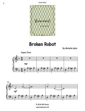Book cover of Broken Robot