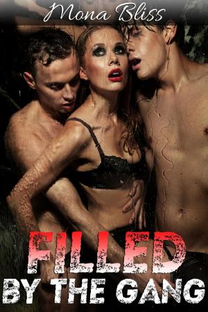 Book cover of Filled by the Gang Book 1 - Hot Gangbang Menage Erotica