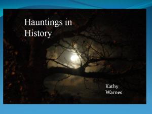 Cover of the book Hauntings in History by John Wesley Dafoe