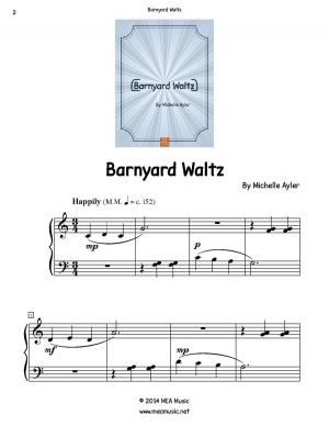 Book cover of Barnyard Waltz