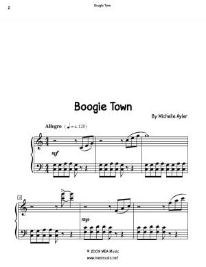 bigCover of the book Boogie Town by 