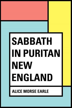 Cover of the book Sabbath in Puritan New England by William Henry Giles Kingston
