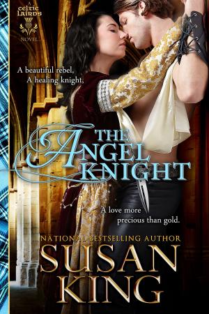 Book cover of The Angel Knight (The Celtic Lairds Series, Book 1)