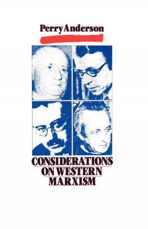Cover of the book Considerations on Western Marxism by Shlomo Sand