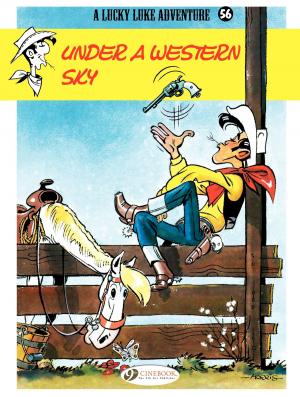 Cover of the book Lucky Luke - Volume 56 - Under a Western Sky by Bruno Gazzotti, Fabien Vehlmann