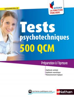 Cover of the book Tests psychotechniques - 500 QCM - catégorie B et C - 2015 by Christophe Lambert