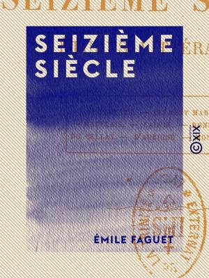 Cover of the book Seizième siècle by Champfleury