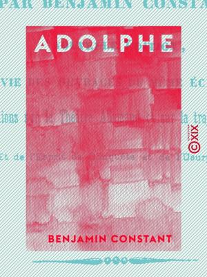 Cover of the book Adolphe by Pierre Dupont