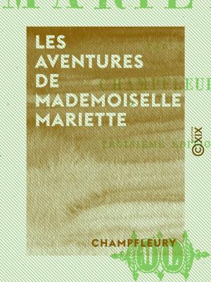 Cover of the book Les Aventures de mademoiselle Mariette by d'Alembert