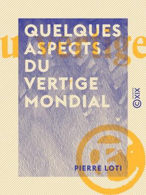 Cover of the book Quelques aspects du vertige mondial by Eugène Fromentin