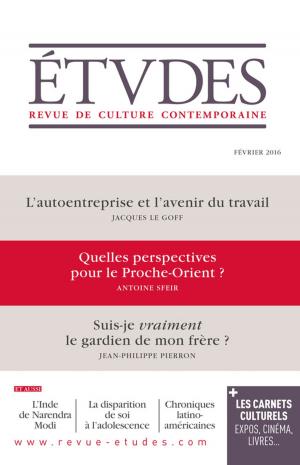 Cover of the book Revue Etudes Février 2016 by Collectif