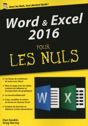 Cover of the book Word & Excel 2016, mégapoche pour les Nuls by Laurent GAULET