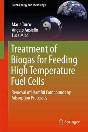 Cover of the book Treatment of Biogas for Feeding High Temperature Fuel Cells by 